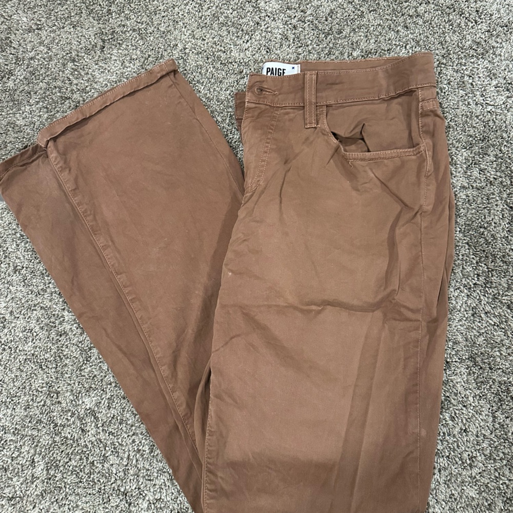 PAIGE Brown Men's Chino Pants